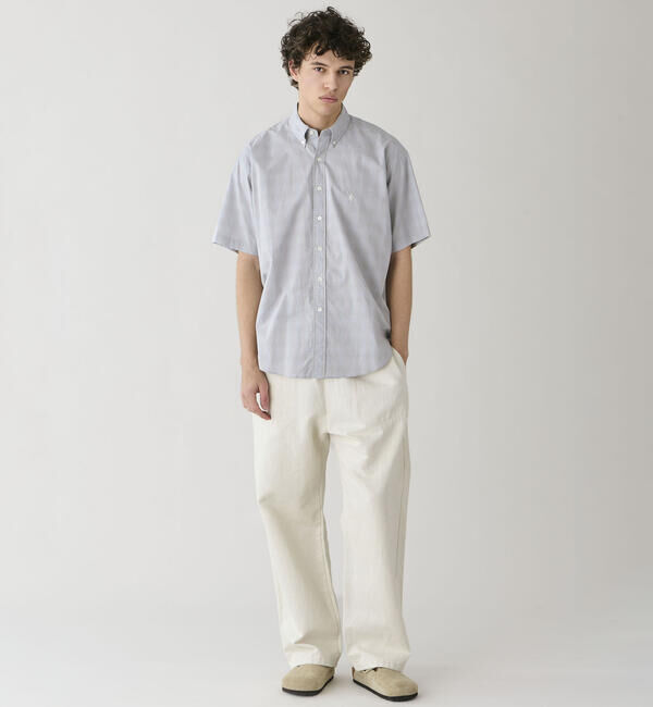 DANTON「DANTON | コットンリネンツイル イージーパンツ MEN」|チノ|