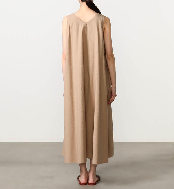 DANTON「DANTON | ハイカウントコットン Vネックワンピース」|ワンピース|