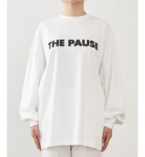 THE PAUSE「【THE PAUSE】THE PAUSEロングスリーブTシャツ」|Tシャツ・カットソー|