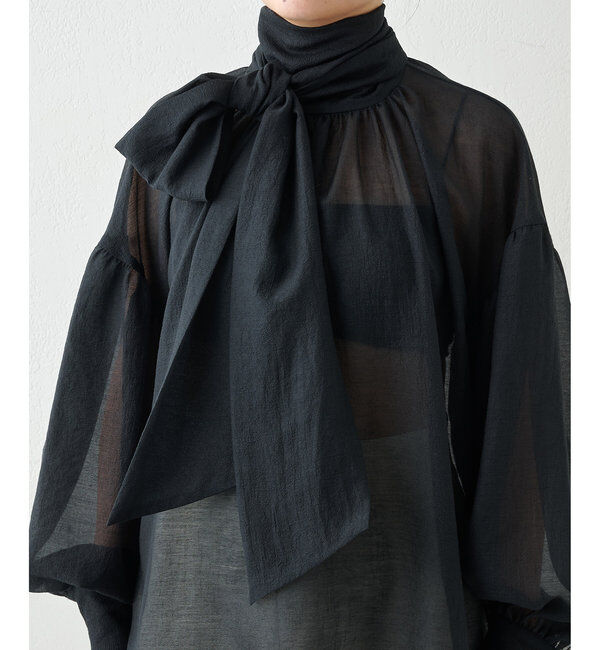  「オーガンザボウブラウス」|シャツ・ブラウス|