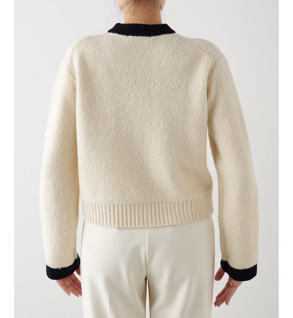  「ブークレーニットジャケット」|ニット・セーター|