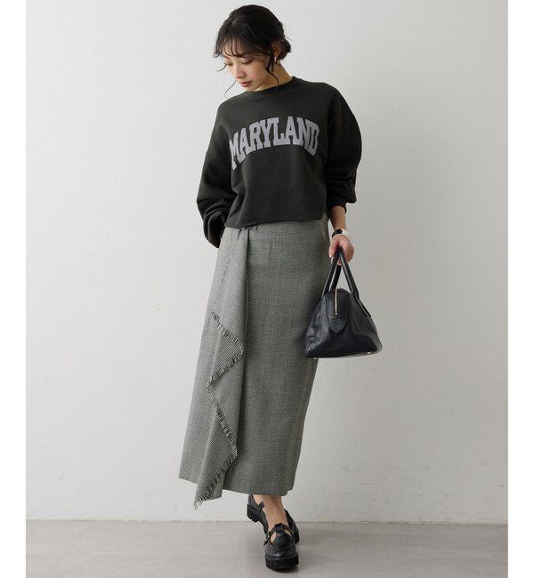  「裏毛ロゴプルオーバー」|Tシャツ・カットソー|