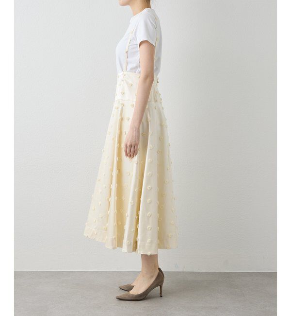  「ボンボンジャガードスカート」|スカート|