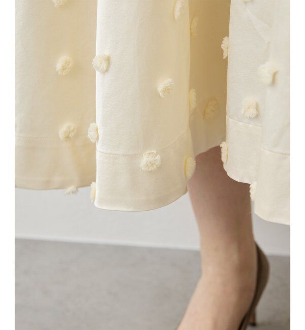  「ボンボンジャガードスカート」|スカート|