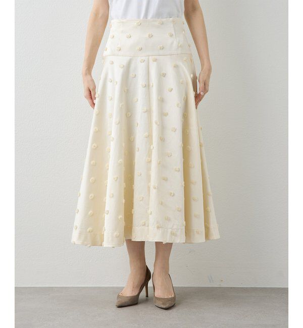  「ボンボンジャガードスカート」|スカート|