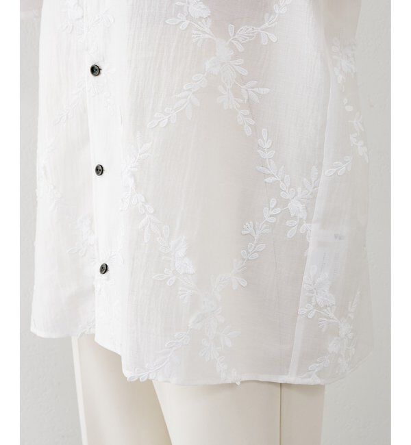  「3D刺繍シャツ」|シャツ・ブラウス|