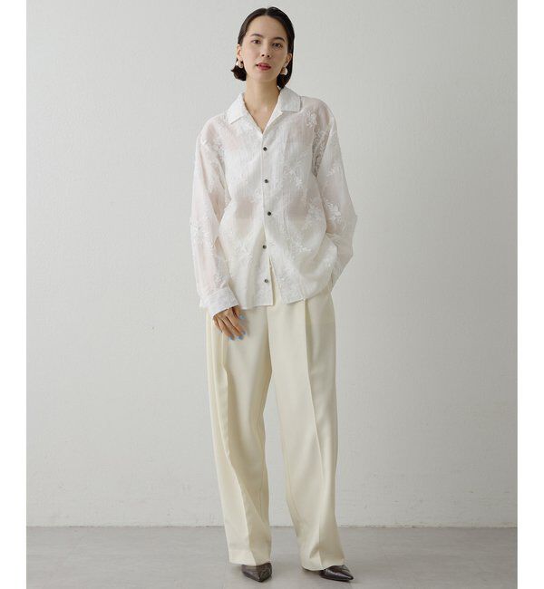  「3D刺繍シャツ」|シャツ・ブラウス|