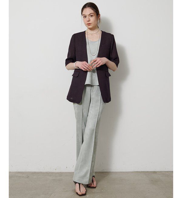 Drawing Numbers「【Drawing Numbers】カラミハーフスリーブジャケット」|その他|