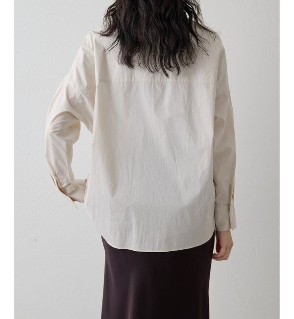 Drawing Numbers「【Drawing Numbers】スキッパーロングスリーブシャツ」|シャツ・ブラウス|