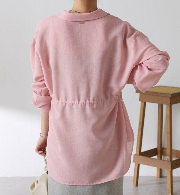  「メッシュドロストシャツ/シアー」|シャツ・ブラウス|