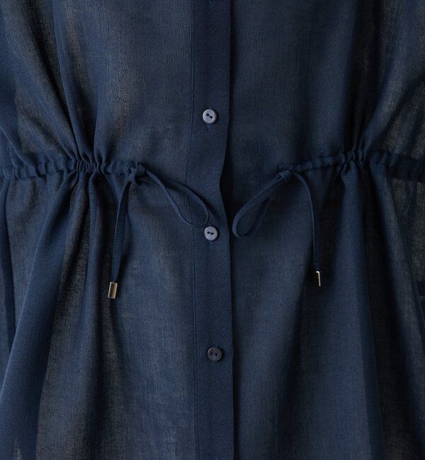  「メッシュドロストシャツ/シアー」|シャツ・ブラウス|