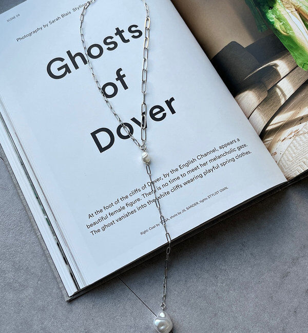  「ワントップパールネックレス」|ネックレス|シルバー