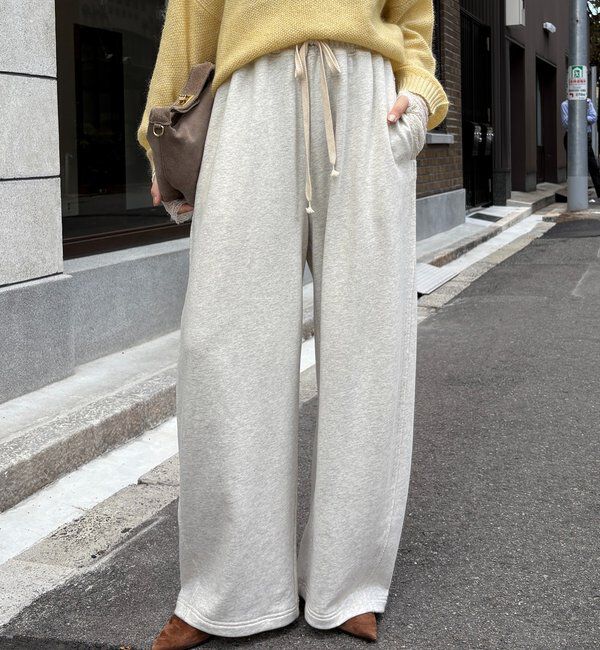  「ドロストスウェットパンツ」|チノ|