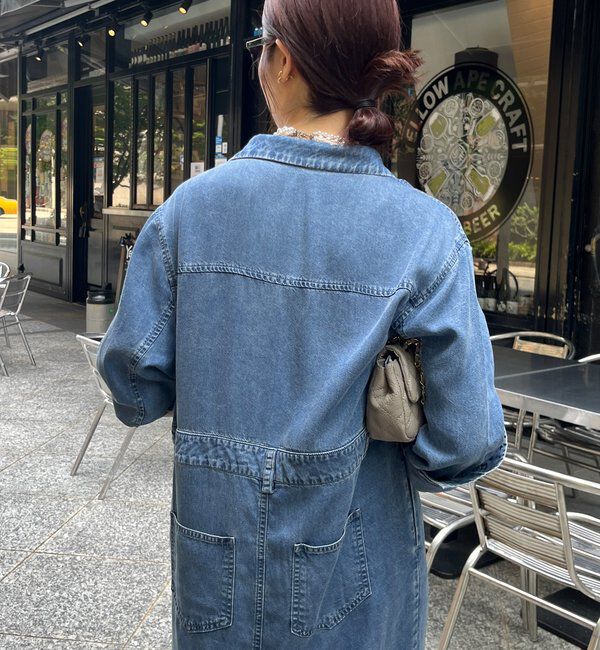  「リヨセルデニムワンピース」|ワンピース|