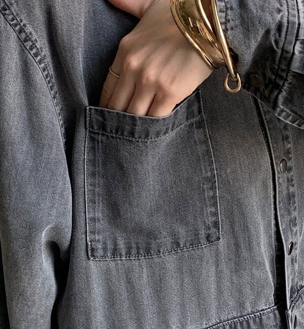  「リヨセルデニムワンピース」|ワンピース|