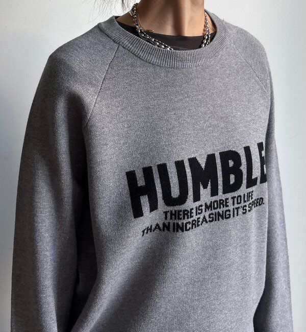  「インターシャロゴニット」|ニット・セーター|