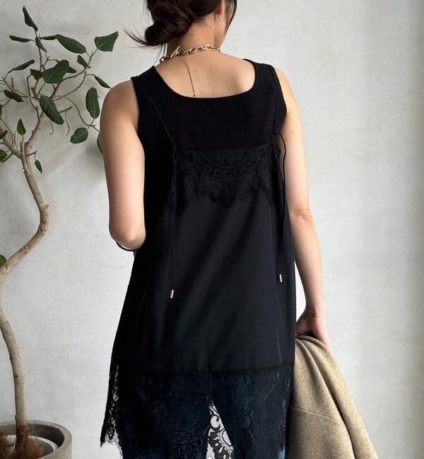  「レースキャミチュニック」|シャツ・ブラウス|