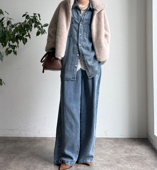  「フェイクファーリバーシブルコート」|その他|