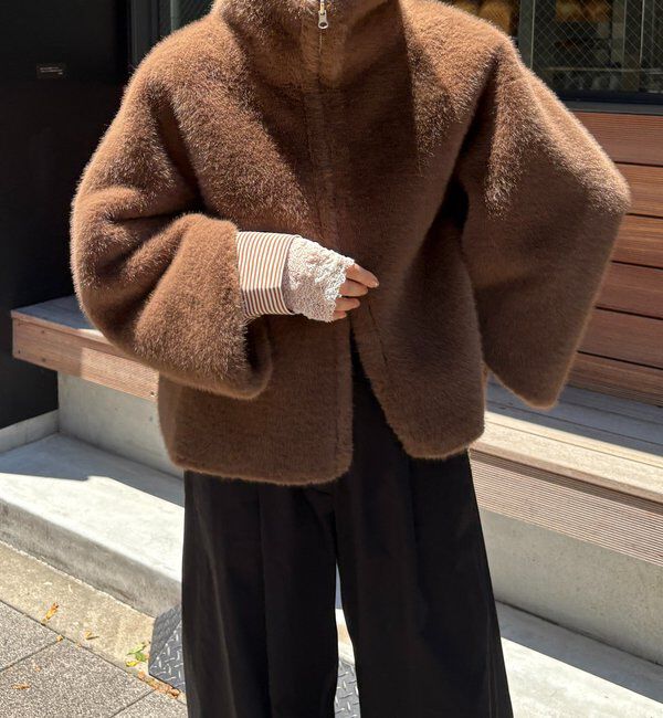  「フェイクファーリバーシブルコート」|その他|