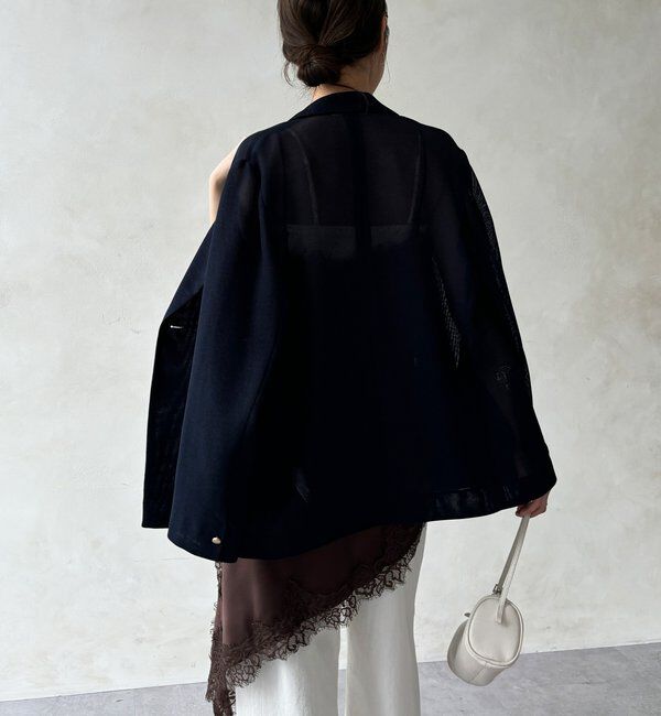  「アシメレースキャミ」|シャツ・ブラウス|