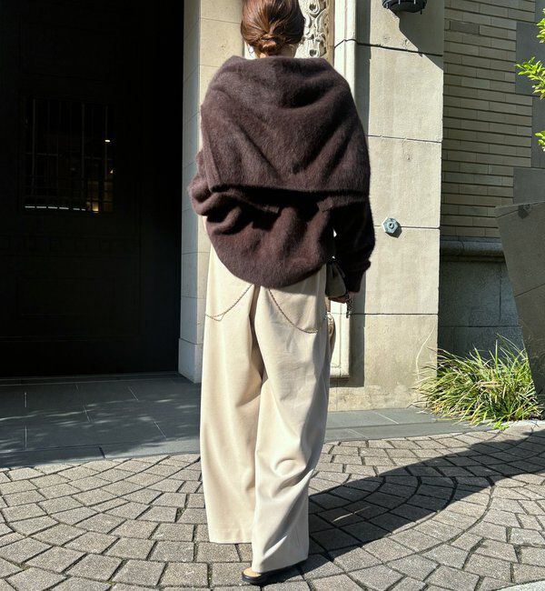  「ウォームタックワイドパンツ」|チノ|