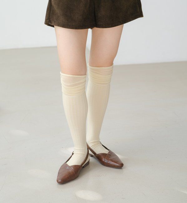  「【新色追加】2WAYハイソックス」|ソックス|