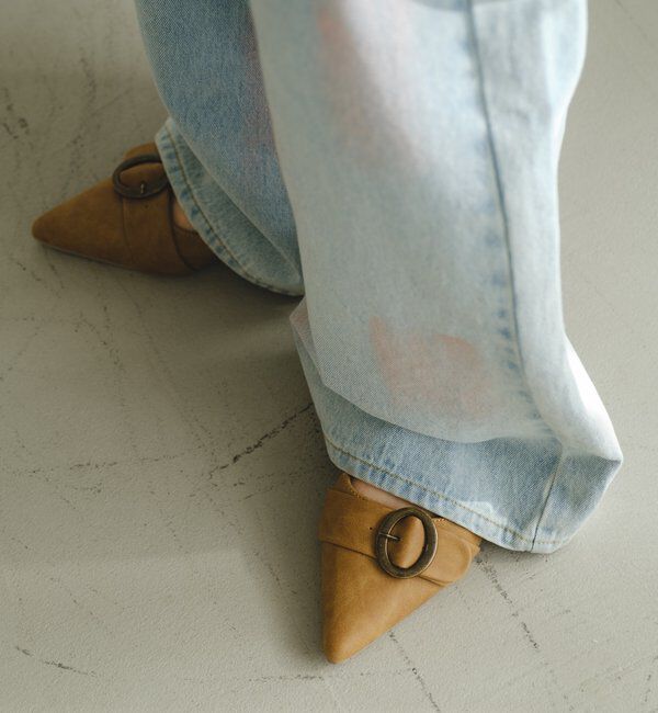  「ラインベルトパンプス」|パンプス|