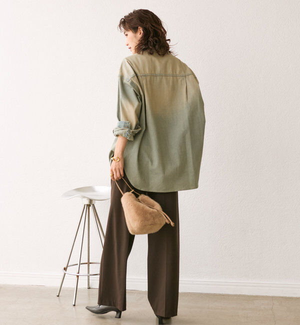  「【ベストセラー】【MONN.:.(モン)】ビッグデニムシャツ」|シャツ・ブラウス|