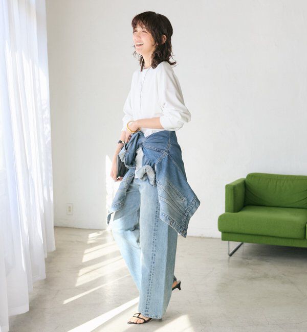  「カットジョーゼットライトプルオーバー」|Tシャツ・カットソー|