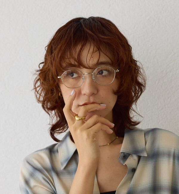  「【こなれ感◎】メタルクリアサングラス」|サングラス|