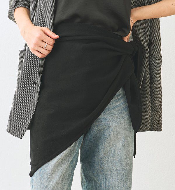  「【新色追加/リバイバル】【MONN.:.(モン)】サンカクストール」|ストール|ブラック