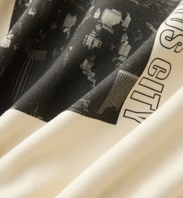  「【大人カジュアルに】2wayPhotoスウェット」|Tシャツ・カットソー|