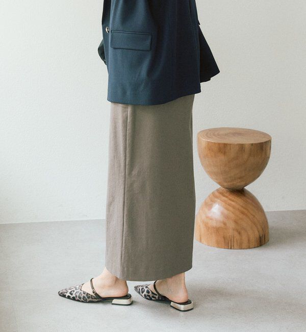  「【ウオッシャブル/多機能】フロントZIPタイトスカート」|スカート|