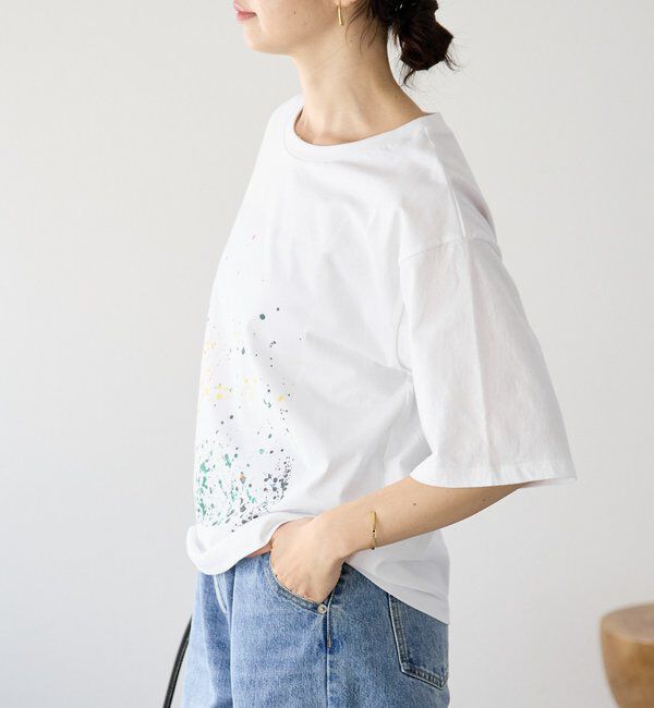  「【A・MONN(アモン)】color dot Tee」|Tシャツ・カットソー|