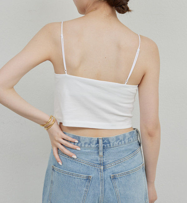  「【La nature linge】ショートベアキャミソール」|Tシャツ・カットソー|