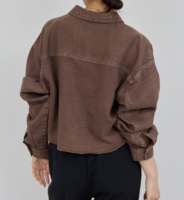  「【セットアップ対応】リヨセルショートシャツ」|シャツ・ブラウス|