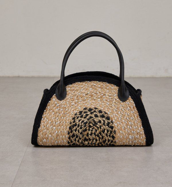  「 【Jhuri Shate】ハーフサークルバッグ/L」|トートバッグ|