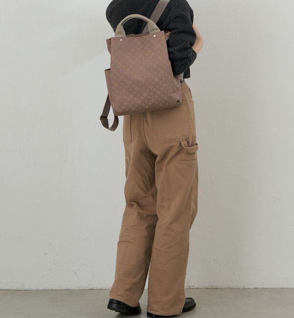  「ナイロンジャガード2ハンドルリュックサック」|リュック|