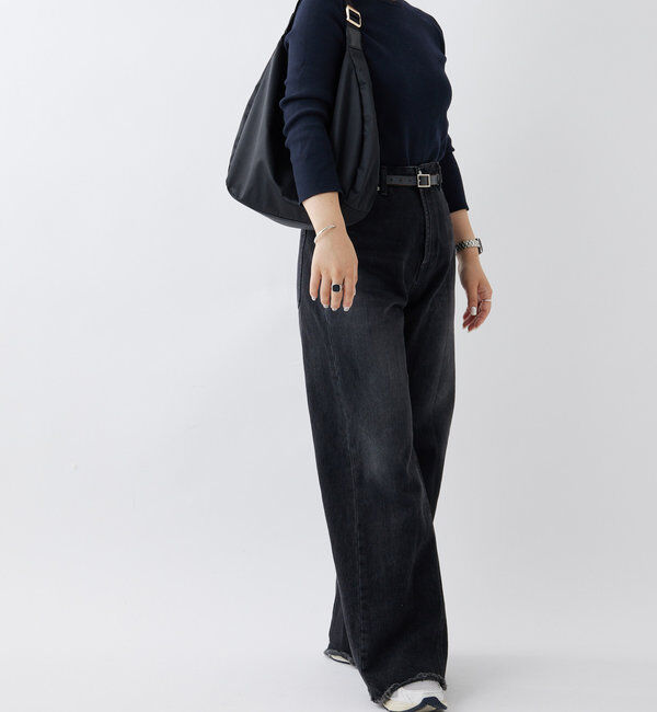  「クラウズナイロンラウンドビッグショルダーバッグ」|ショルダー・メッセンジャー|