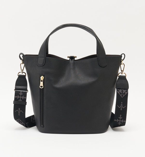  「エンボスモノグラム2WAYタウントートバッグ」|トートバッグ|