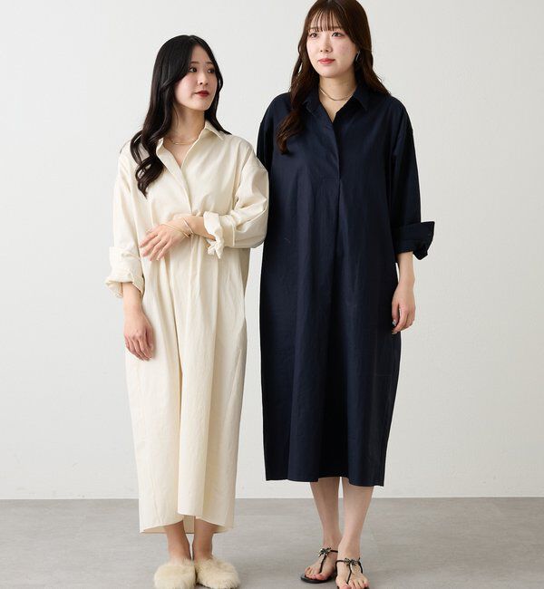  「シャツドレス」|ワンピース|