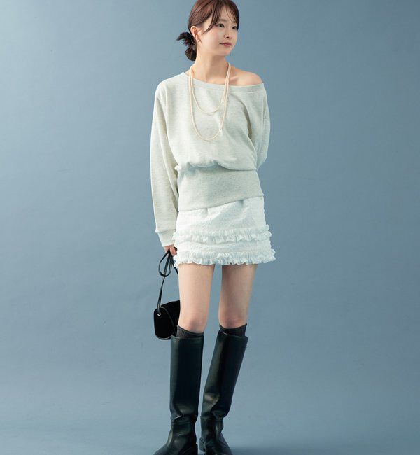  「オフショルスウェット」|Tシャツ・カットソー|