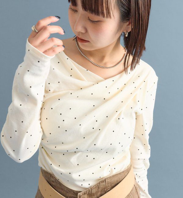  「オフショルロンT」|Tシャツ・カットソー|