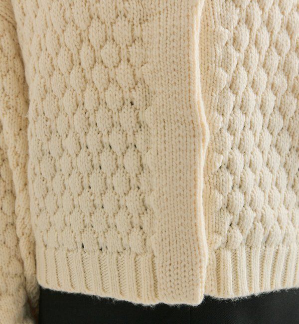  「ポコポコニットカーディガン」|カーディガン|