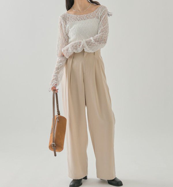  「タックイージーパンツ」|チノ|