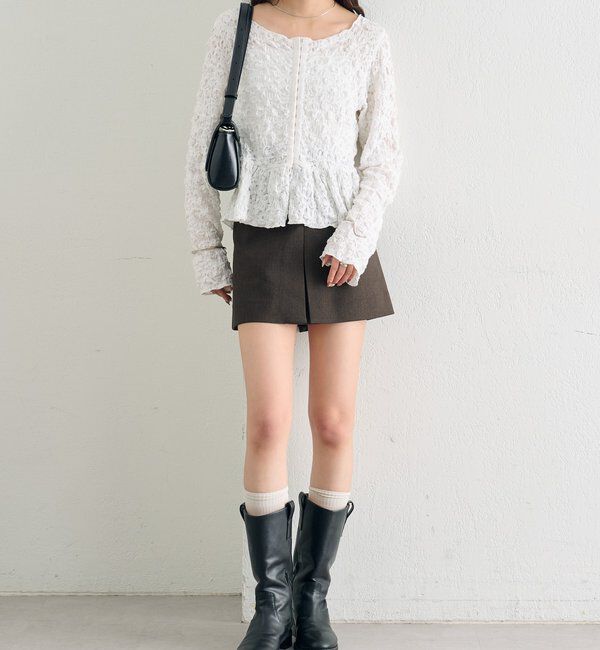  「スリットミニスカパン」|スカート|