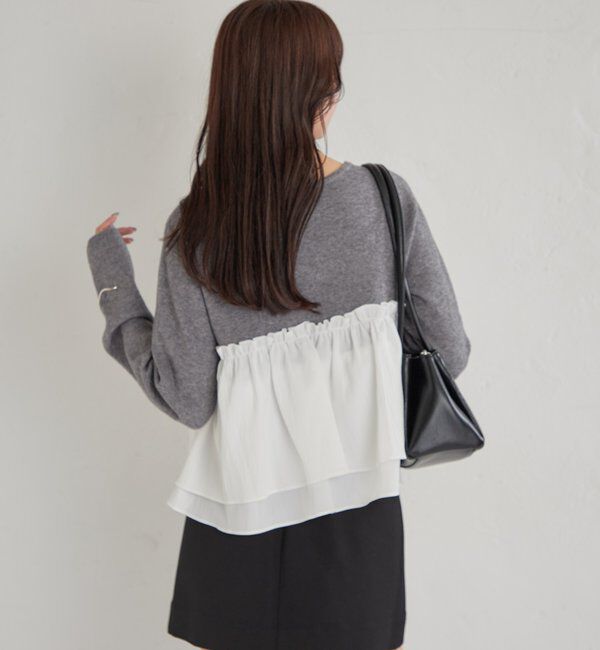  「ビスチェドッキングニット」|ニット・セーター|