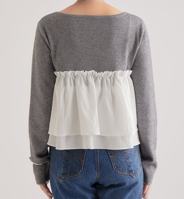  「ビスチェドッキングニット」|ニット・セーター|