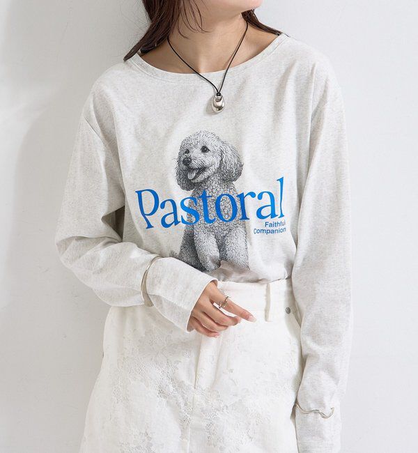  「プリントフォトロンT」|Tシャツ・カットソー|グレー