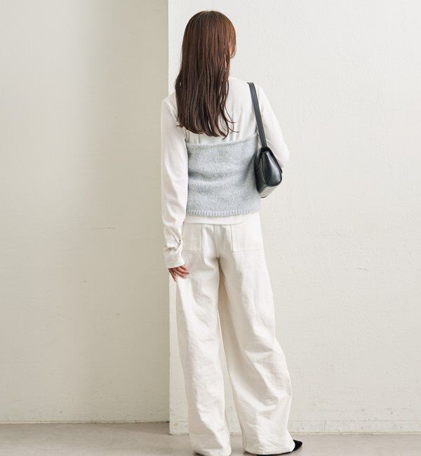  「ふわふわホルターニットビスチェ」|ニット・セーター|